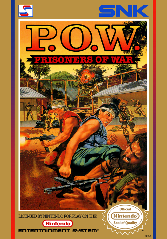 P.O.W. (Usa) Nes Print Poster