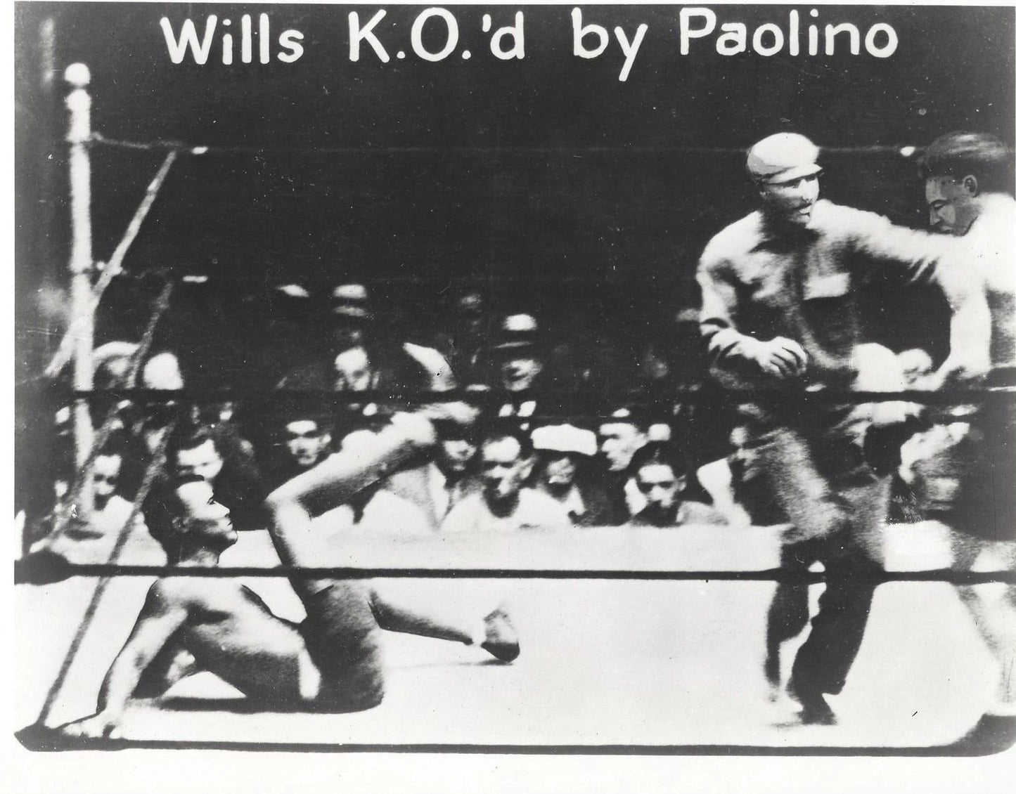 Paolino Uzcundun Ko'S Harry Willis Photo Boxing Bw 300 Piece Jigsaw Puzzle