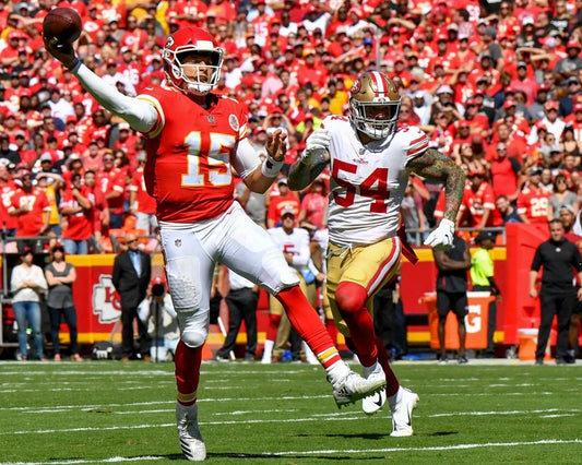Patrick Mahomes Photo Kansas City Chiefs Kc Picture Nfl Football Vs 49Ers