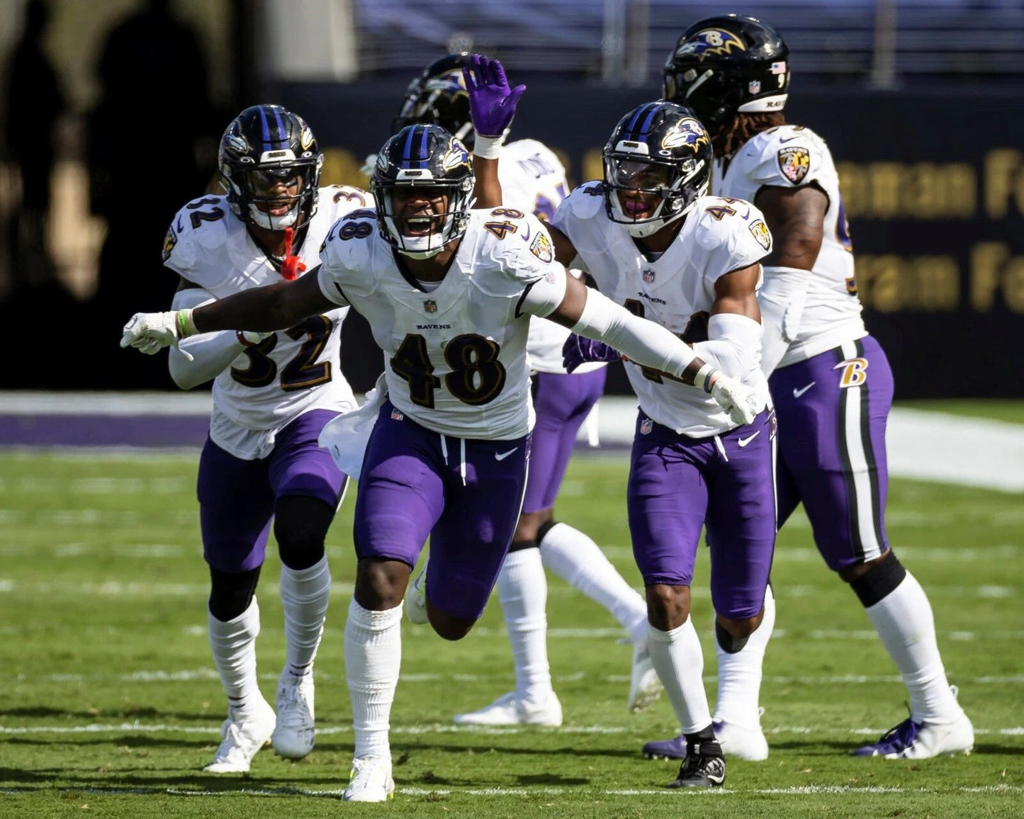 Patrick Queen Photo Baltimore Ravens Picture Nfl Celebration
