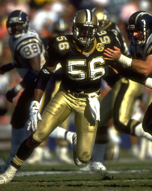 Pat Swilling Photo New Orleans Saints Picture Nfl Football