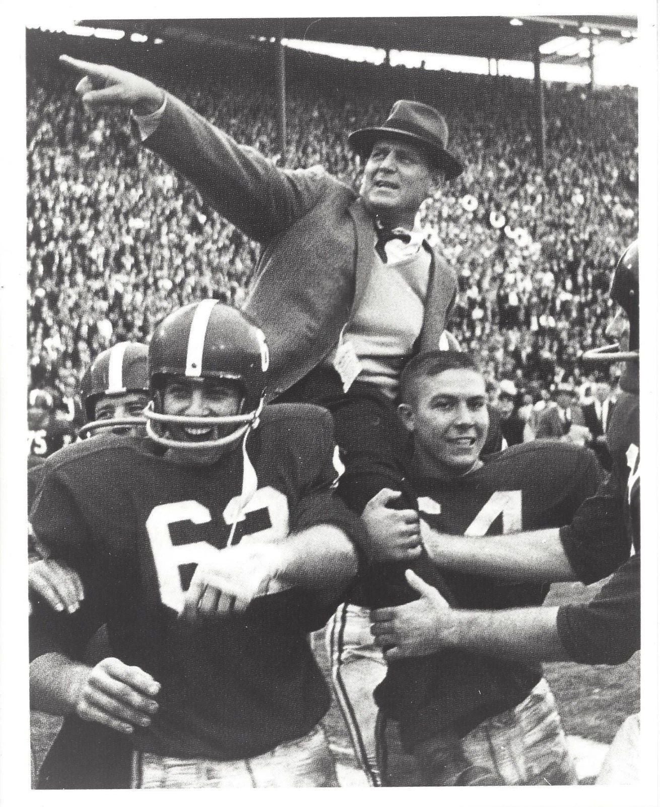 Paul Bear Bryant Magnet Alabama Crimson Tide Picture Ncaa Football