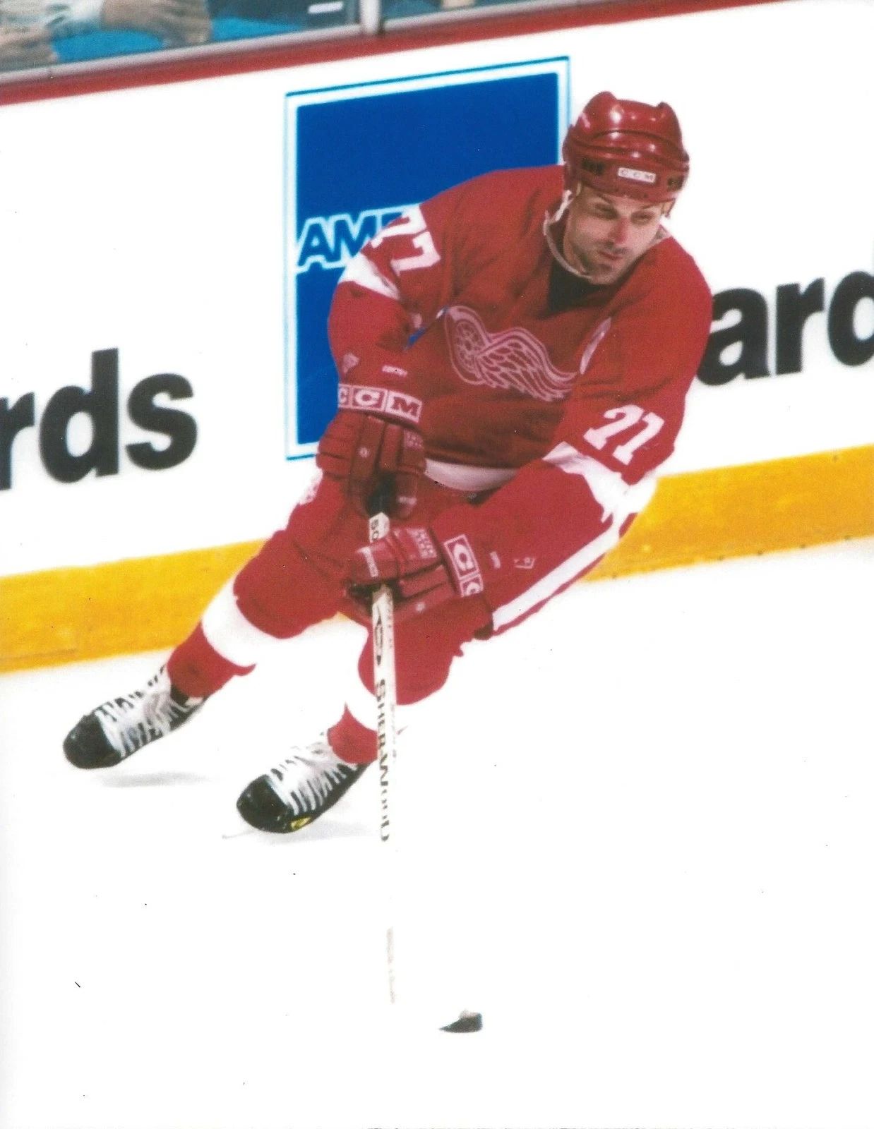 Paul Coffey Photo Hockey Detroit Red Wings Nhl Picture Color