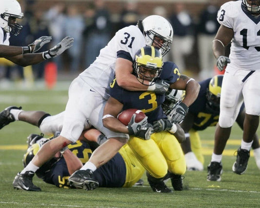 Paul Posluszny Keychain Penn State Nittany Lions Ncaa Football Game Action
