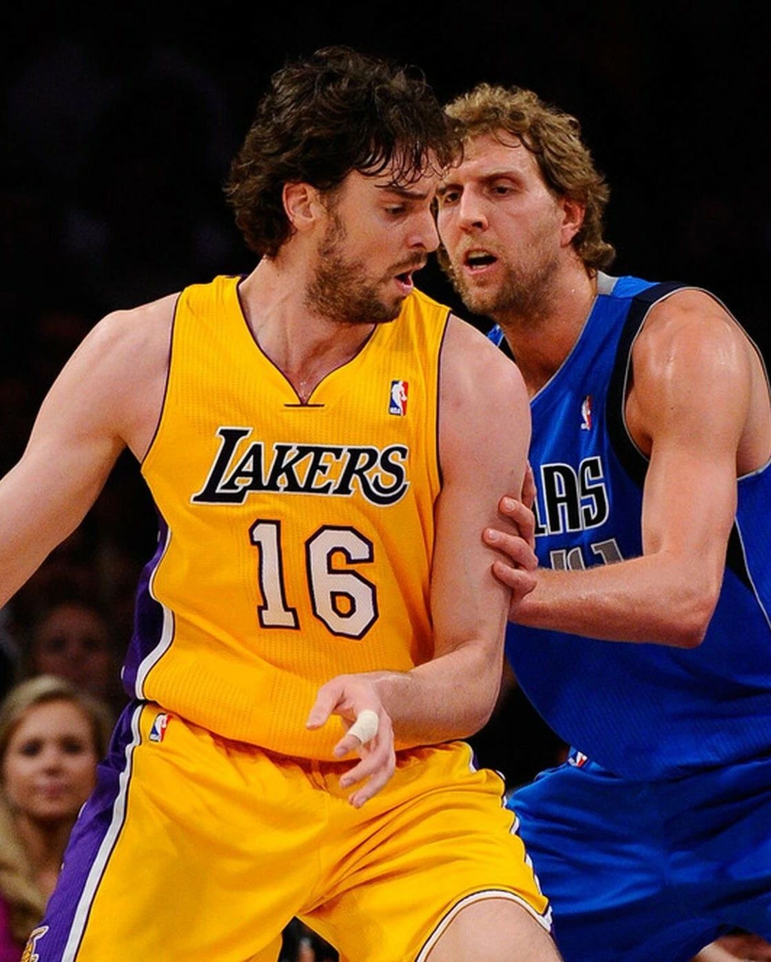 Pau Gasol Magnet Los Angeles Lakers La Basketball Nba Guarded