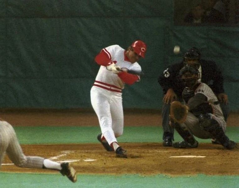 Pete Rose Photo Cincinnati Reds Baseball Picture Batting Mlb