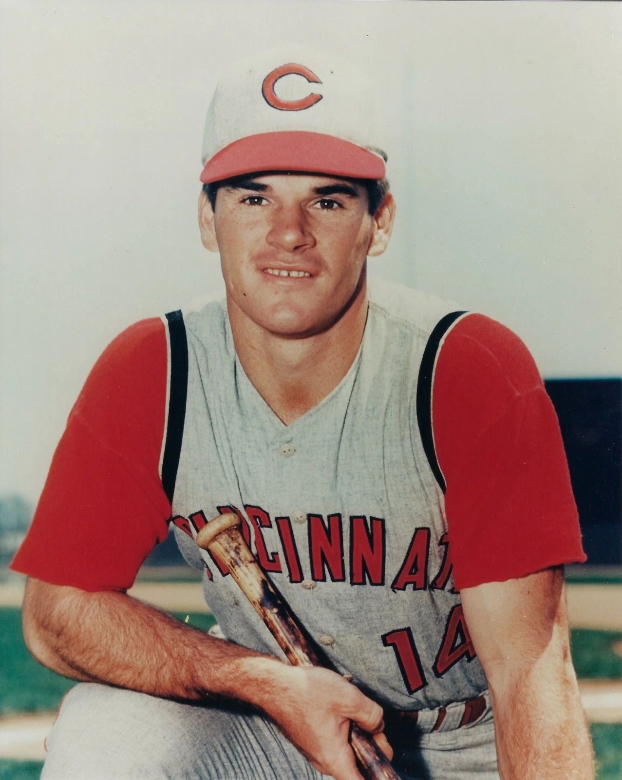 Pete Rose Photo Cincinnati Reds Baseball Young Mlb 300 Piece Jigsaw Puzzle