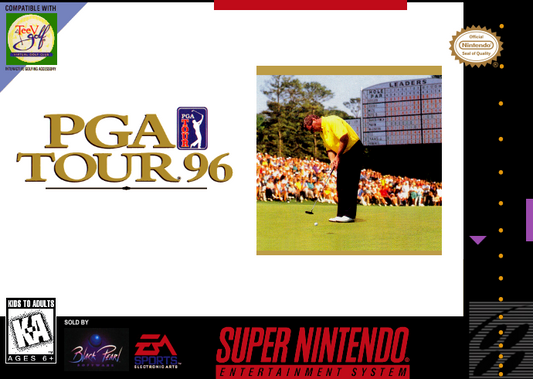 Pga Tour 96 (Usa) Snes Print Poster