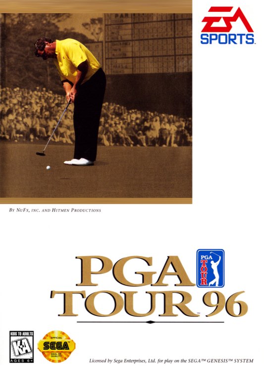 Pga Tour 96 (Usa) Genesis Print Poster