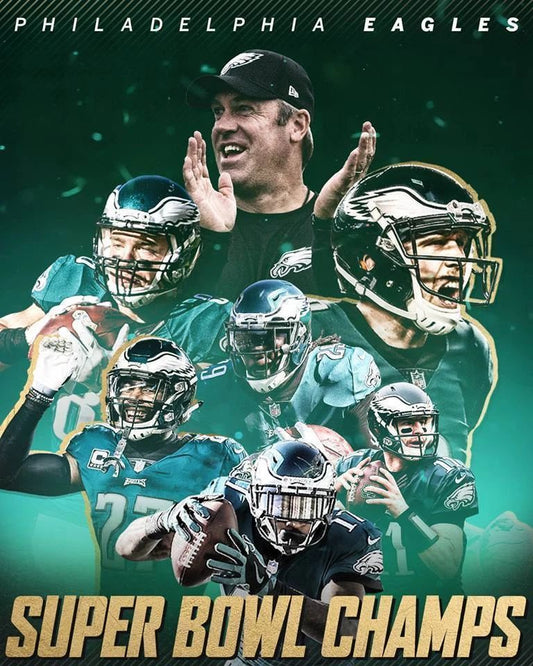 Philadelphia Eagles Sb Champs Photo Nfl Football Picture Champions