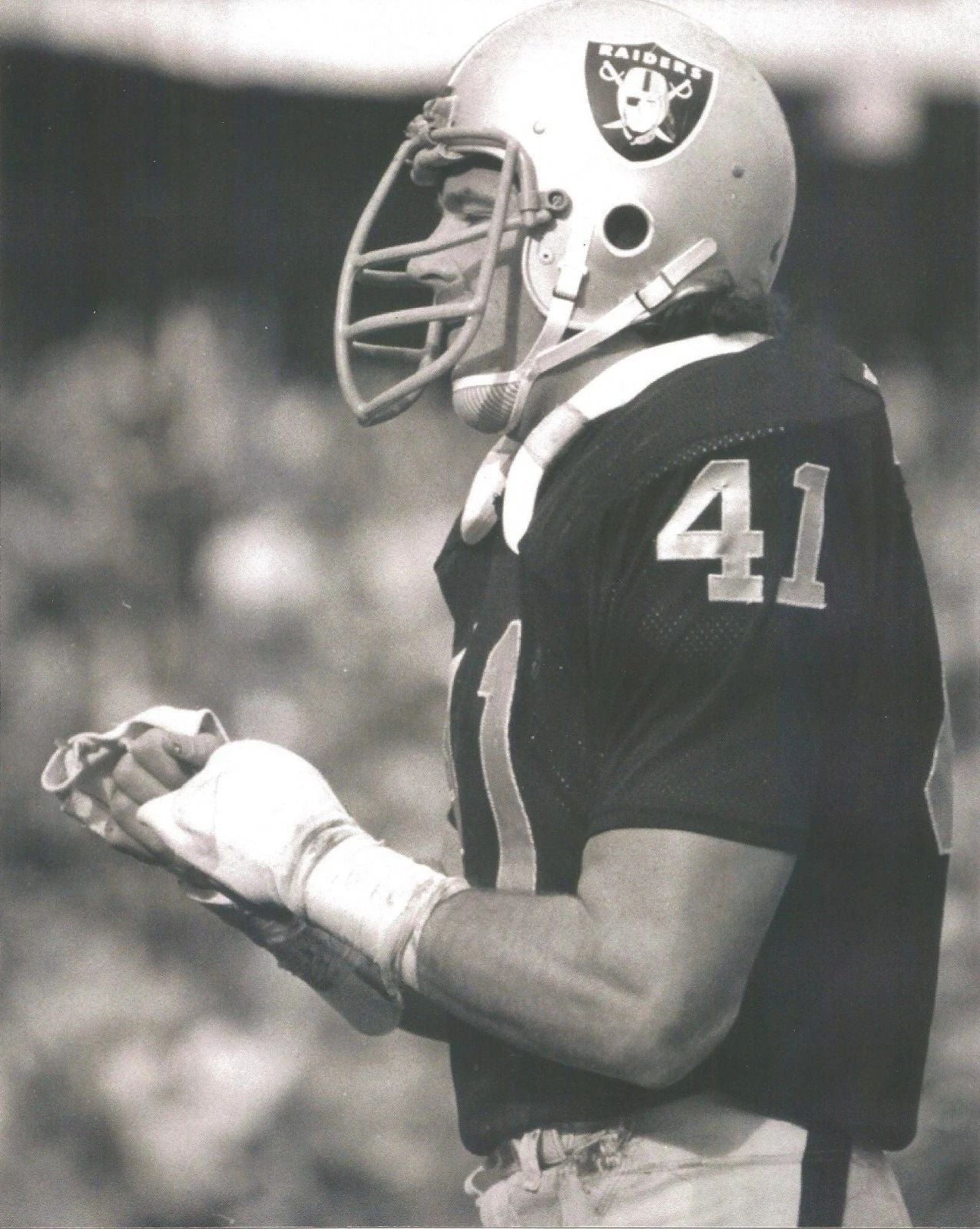 Phil Villapiano Photo Oakland Raiders Picture Nfl