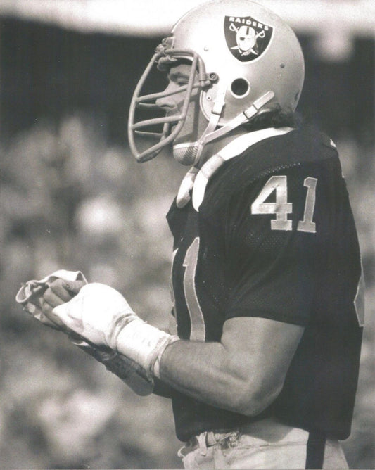 Phil Villapiano Photo Oakland Raiders Picture Nfl
