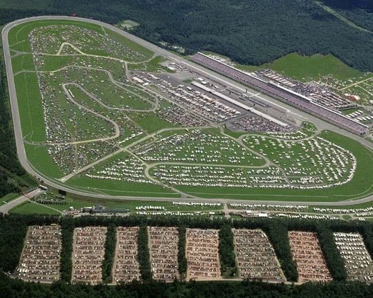 Pocono Raceway Magnet Auto Racing Track Picture Aerial
