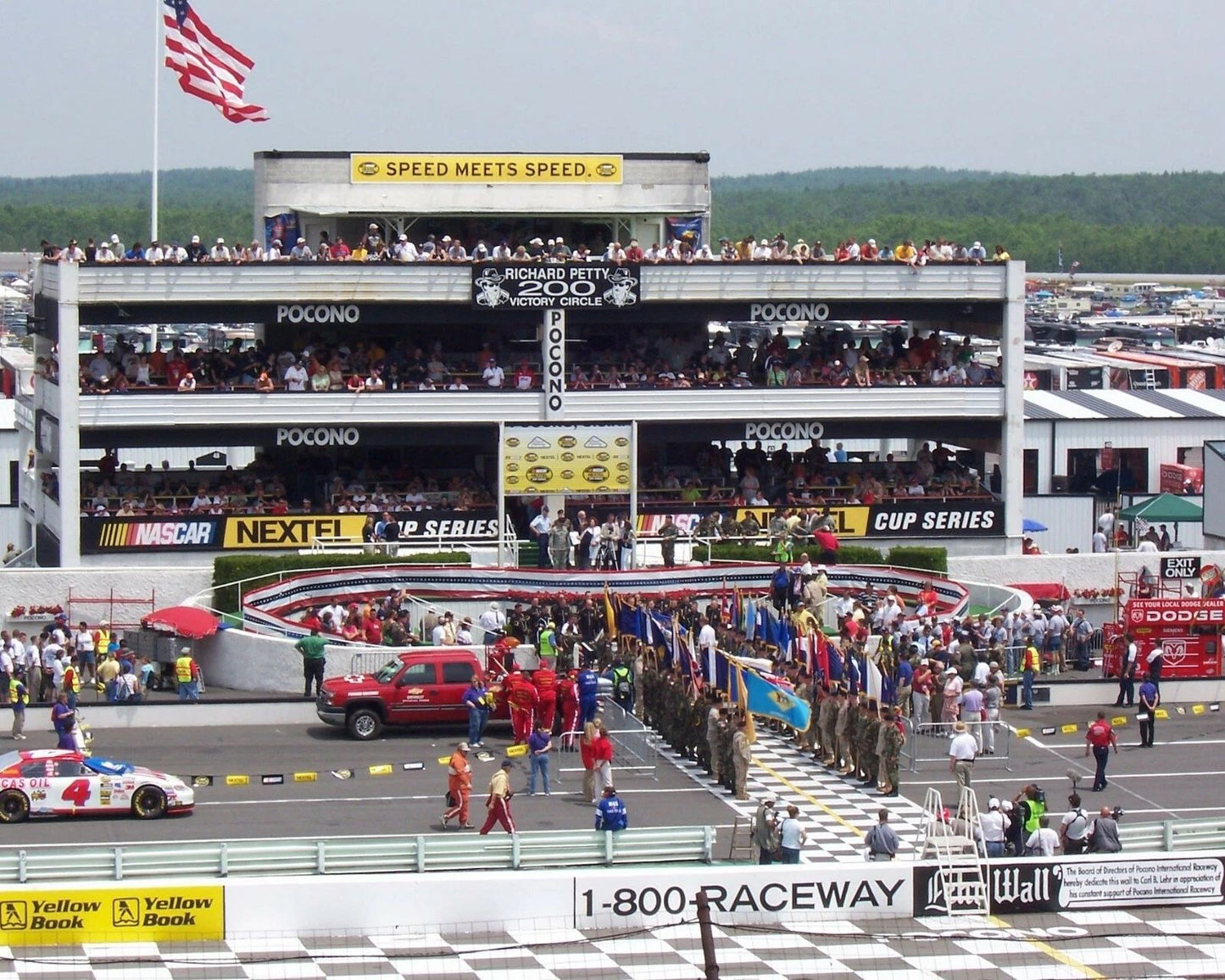 Pocono Raceway Photo Auto Racing Track Picture