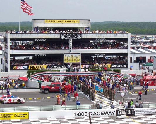 Pocono Raceway Photo Auto Racing Track Picture