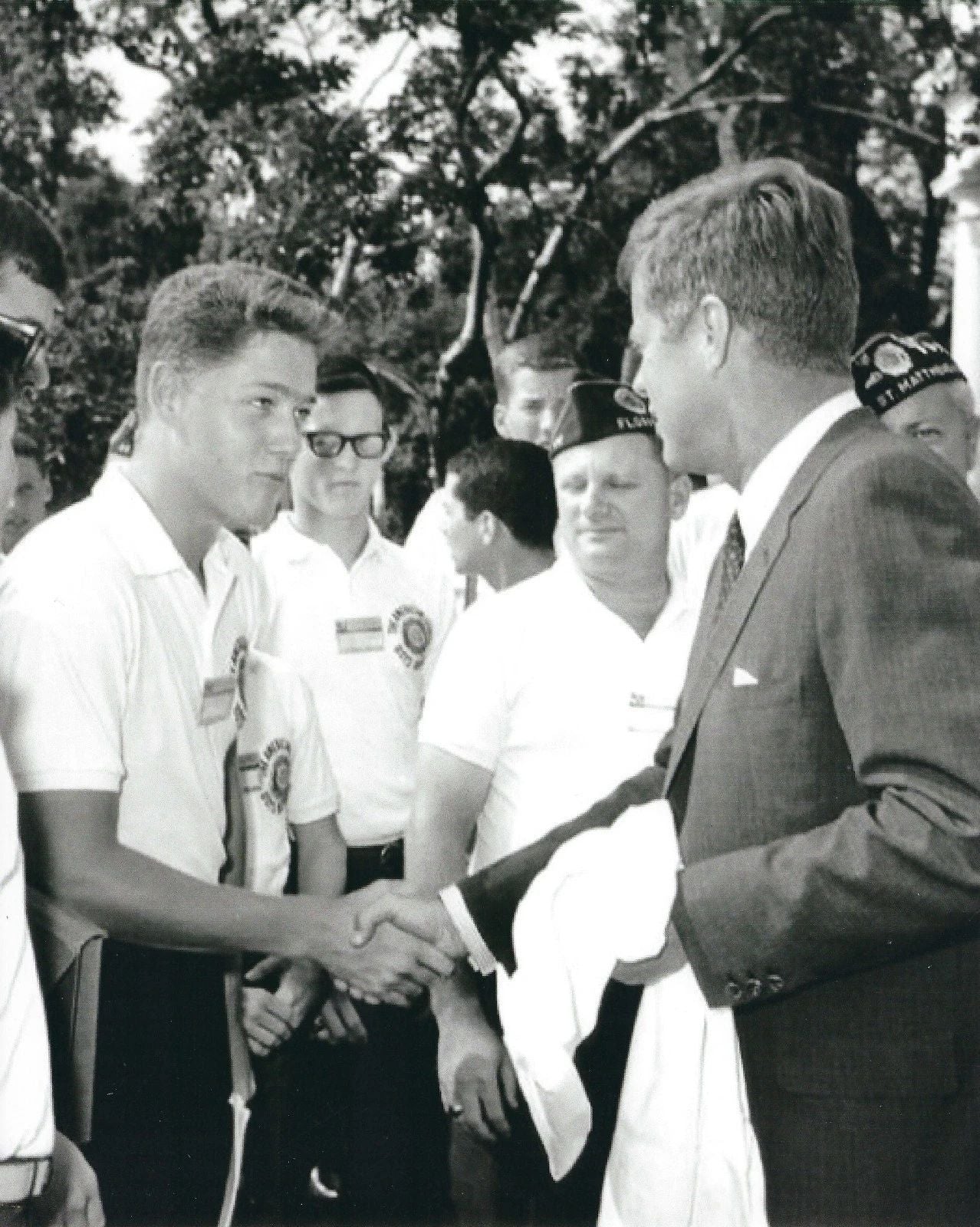 President John F Kennedy & Bill Clinton Photo Picture Jfk Us Usa