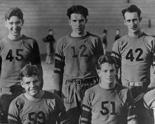 President Richard Nixon Photo Whittier College Football Picture