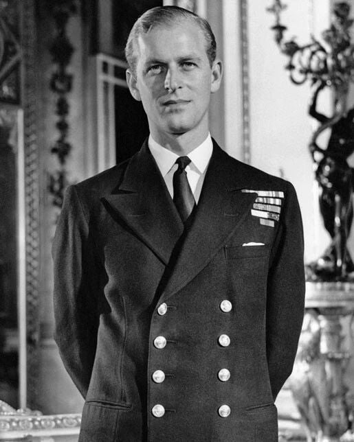 Prince Philip Mountbatten Keychain Duke Of Edinburgh Keychain Glossy Print 1