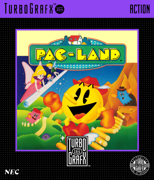 Pac Land Turbografx 16 Print Poster