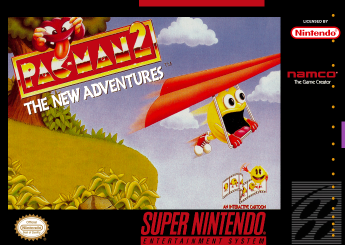 Pac Man 2 The New Adventures (Usa) Snes Print Poster