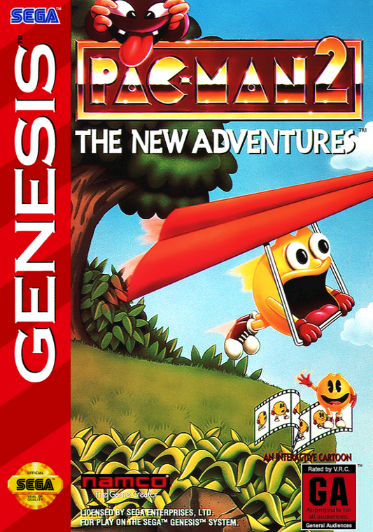 Pac Man 2 The New Adventures (Usa) Genesis Print Poster