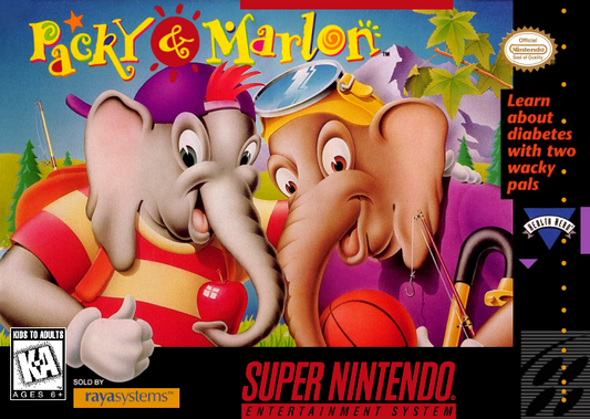 Packy & Marlon (Usa) Snes Print Poster