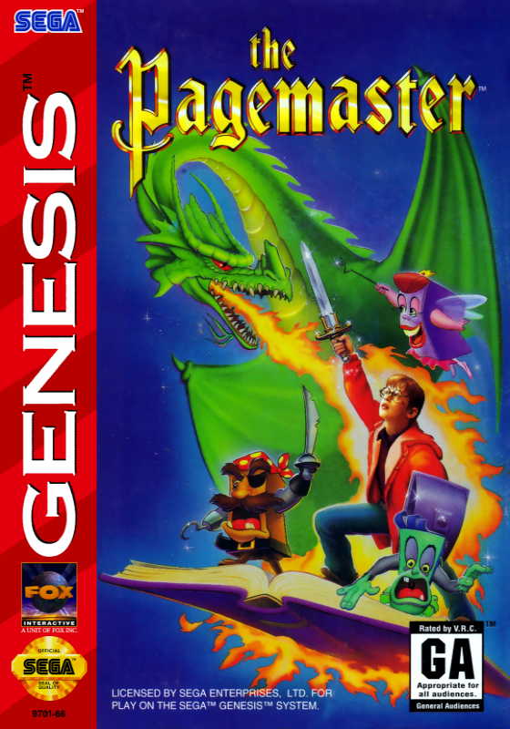 Pagemaster, The (Usa) Genesis Keychain