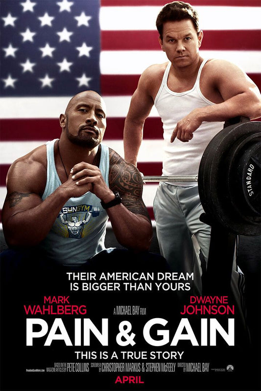 Pain And Gain Action Movie Print Painting Jigsaw Puzzle