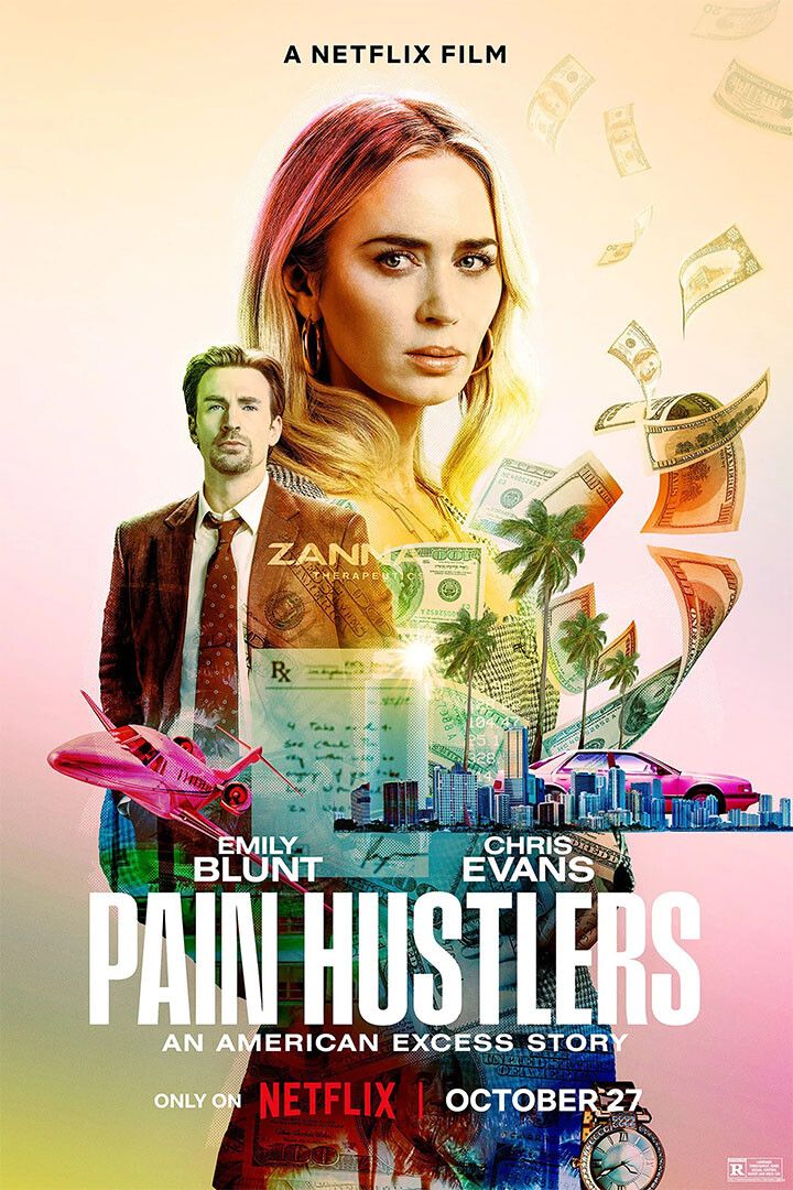 Pain Hustlers Movie Crime Drama Action Jigsaw Puzzle