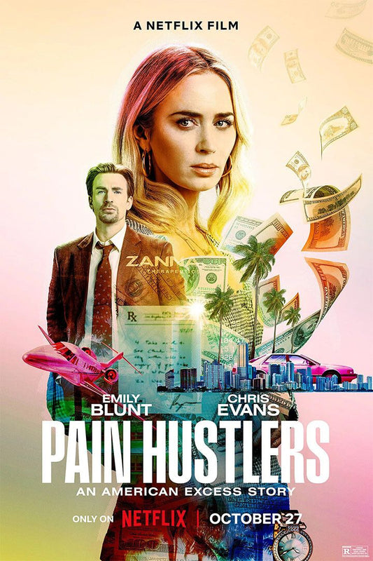 Pain Hustlers Movie Crime Drama Action Jigsaw Puzzle