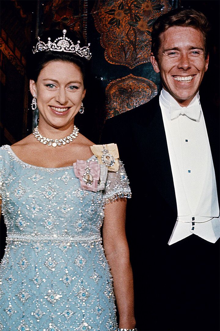 Painter John Hoyland Talking With Princess Margaret Jigsaw Puzzle