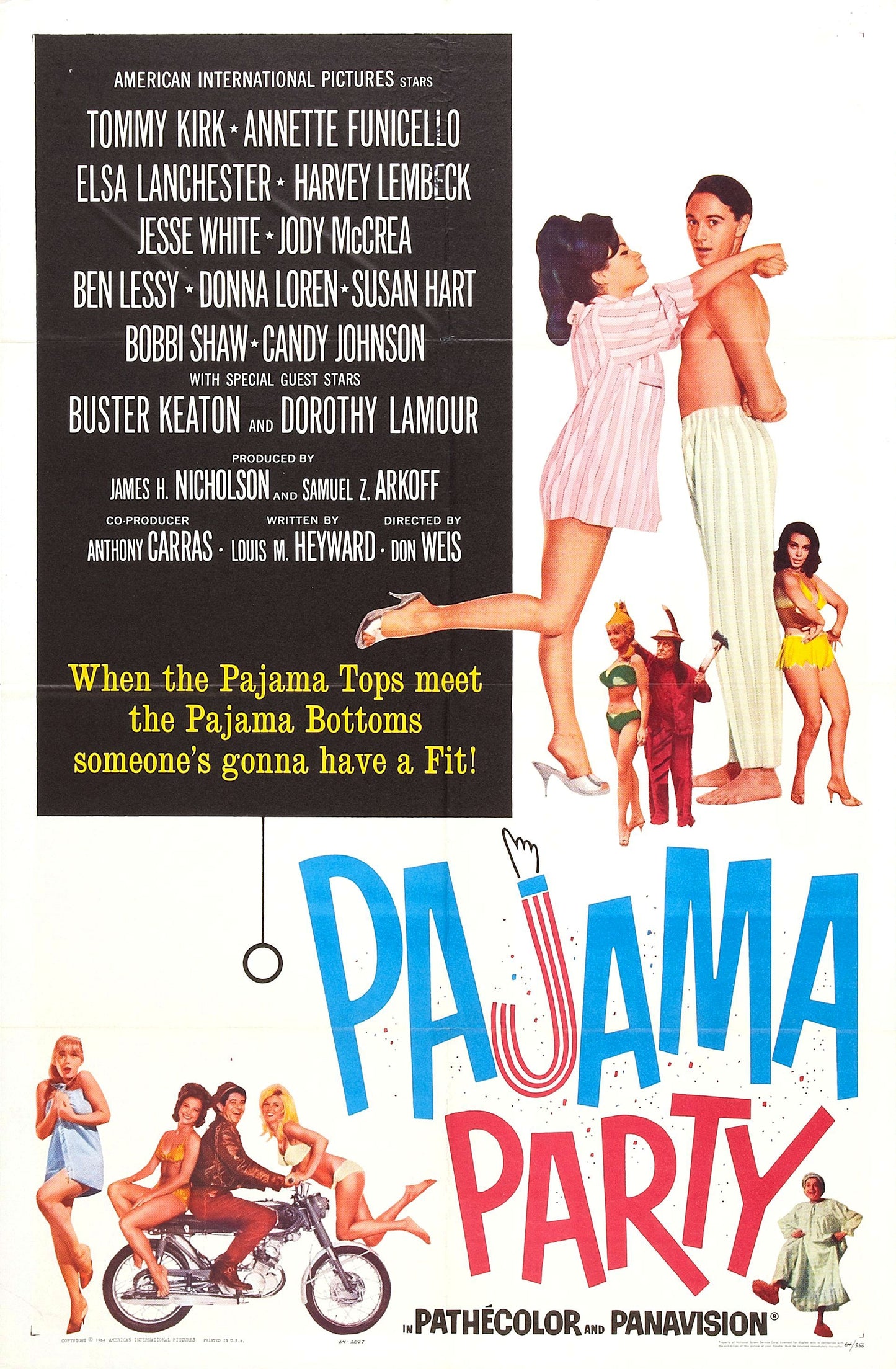 Pajama Party 01 Movie Magnet