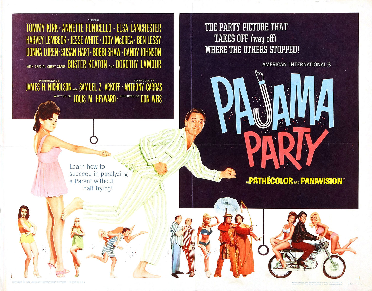 Pajama Party 02 Movie Magnet