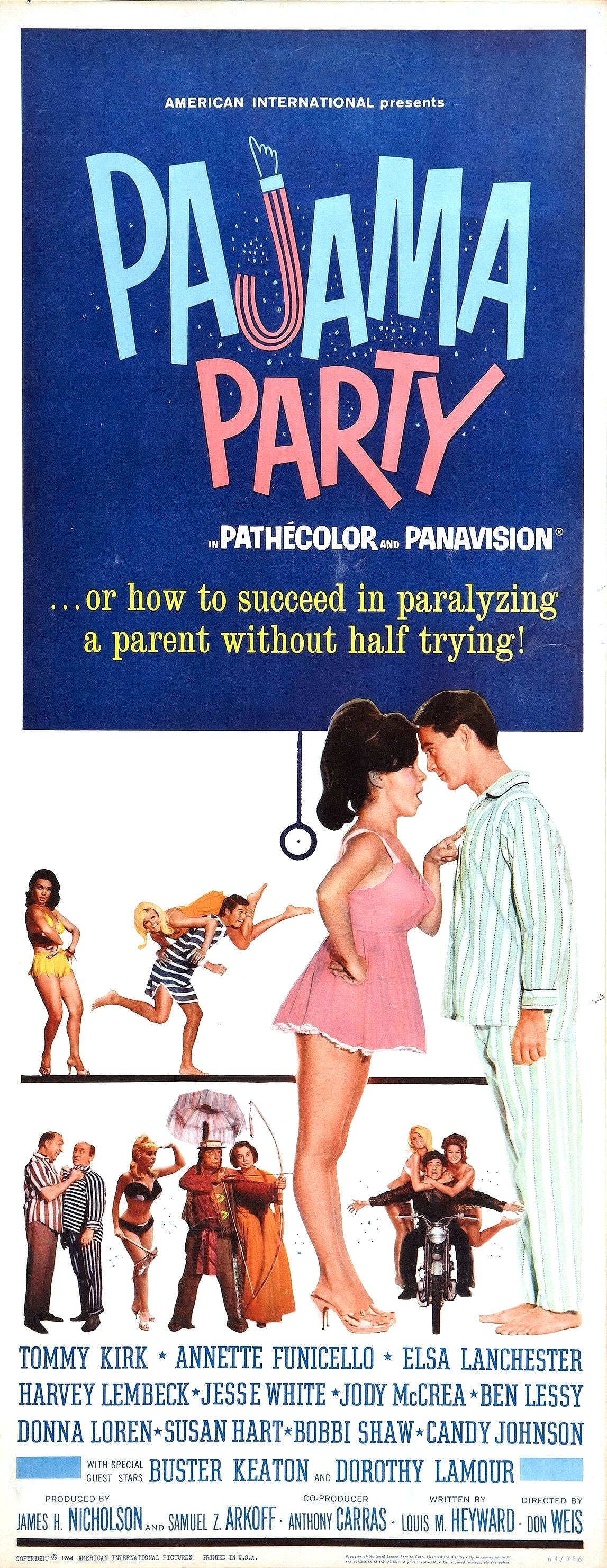 Pajama Party 03 Movie Magnet