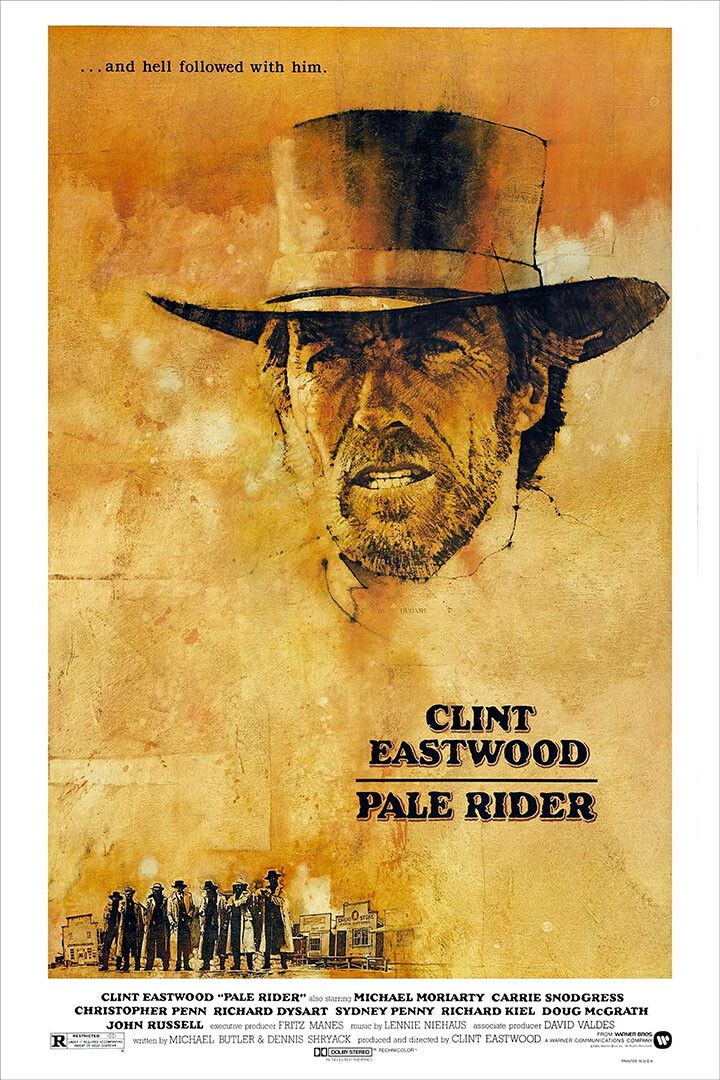 Pale Rider Movie Drama Western Adventure Print Jigsaw Puzzle