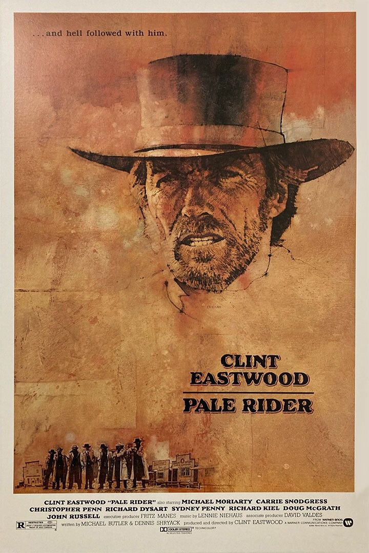 Pale Rider Movie Western Drama Painting Print Jigsaw Puzzle