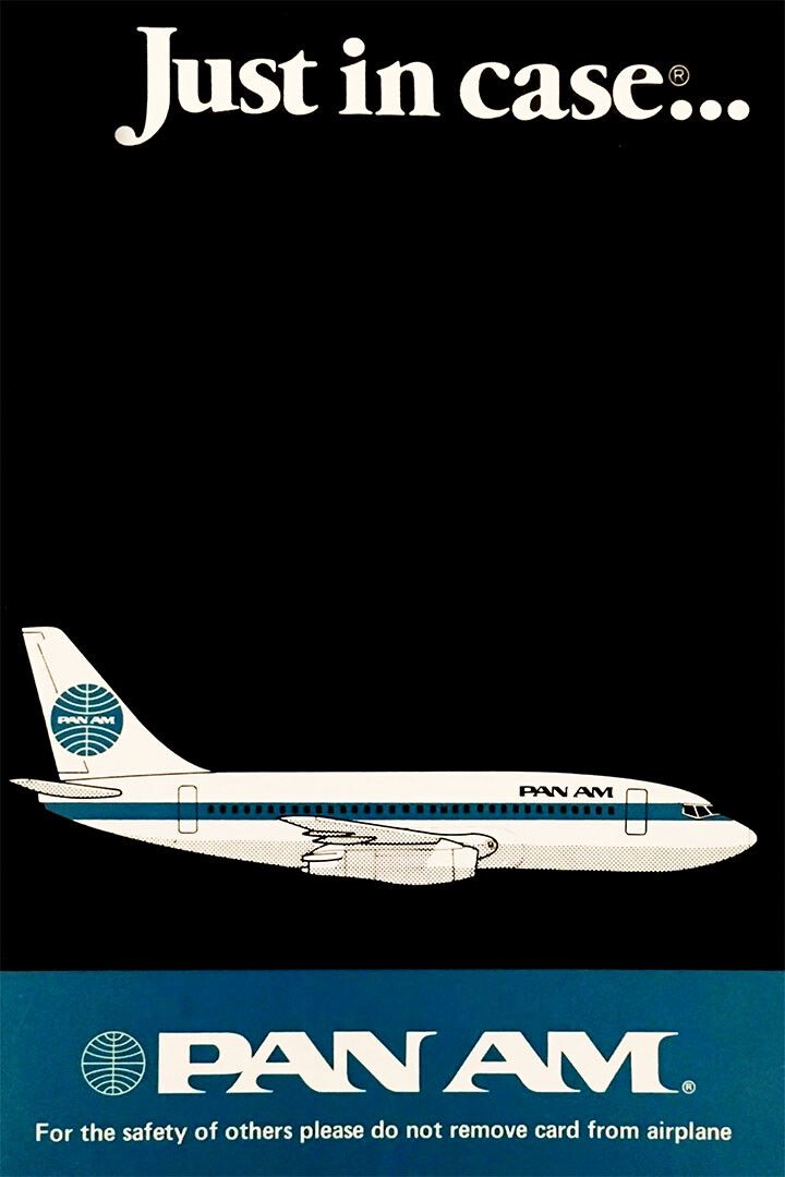 Pan American Airlines Vintage Travel Jigsaw Puzzle