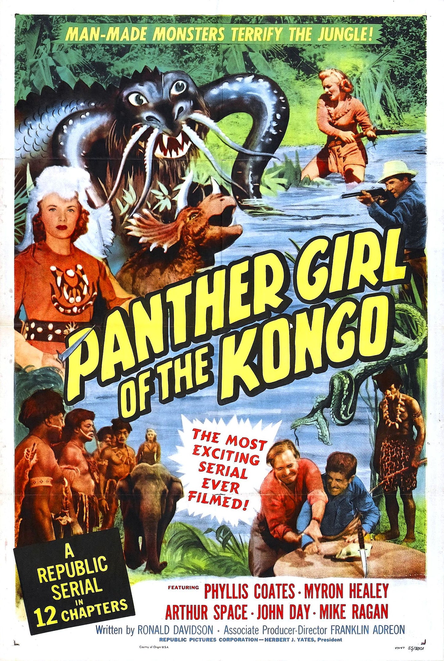 Panther Girl Of Congo 01 Movie Magnet