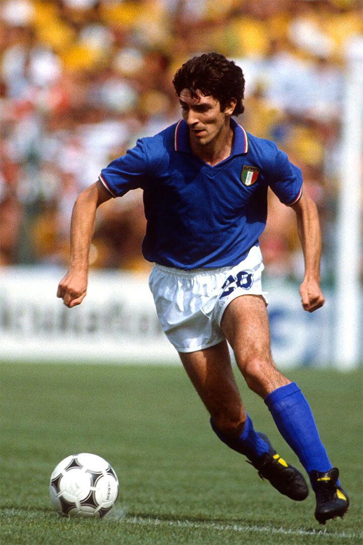 Paolo Rossi Former Italy Football Player Print Jigsaw Puzzle