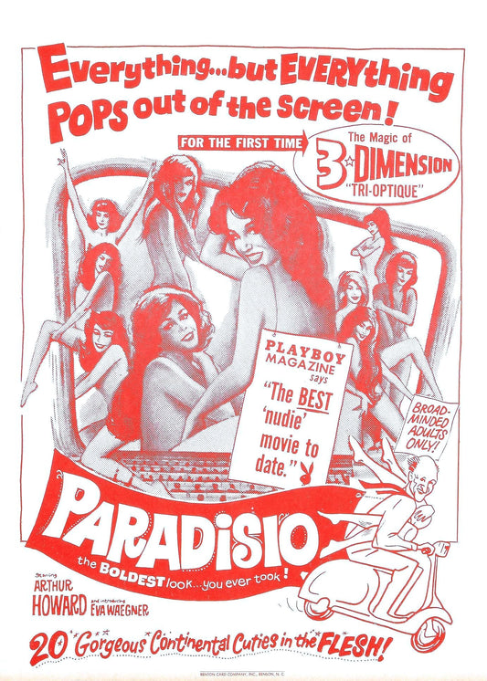 Paradisio 1961 01 Movie Magnet