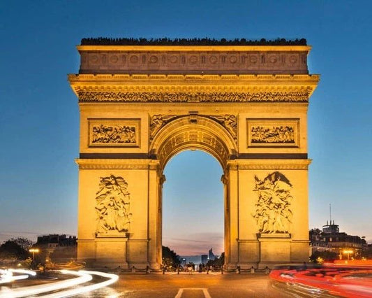 Paris Arch Of Triumph Glossy Magnet Architecture Print Arc De Triomphe