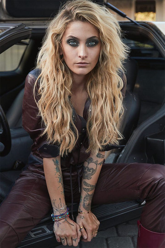 Paris Jackson Blonde Hair Model And Artist Jigsaw Puzzle