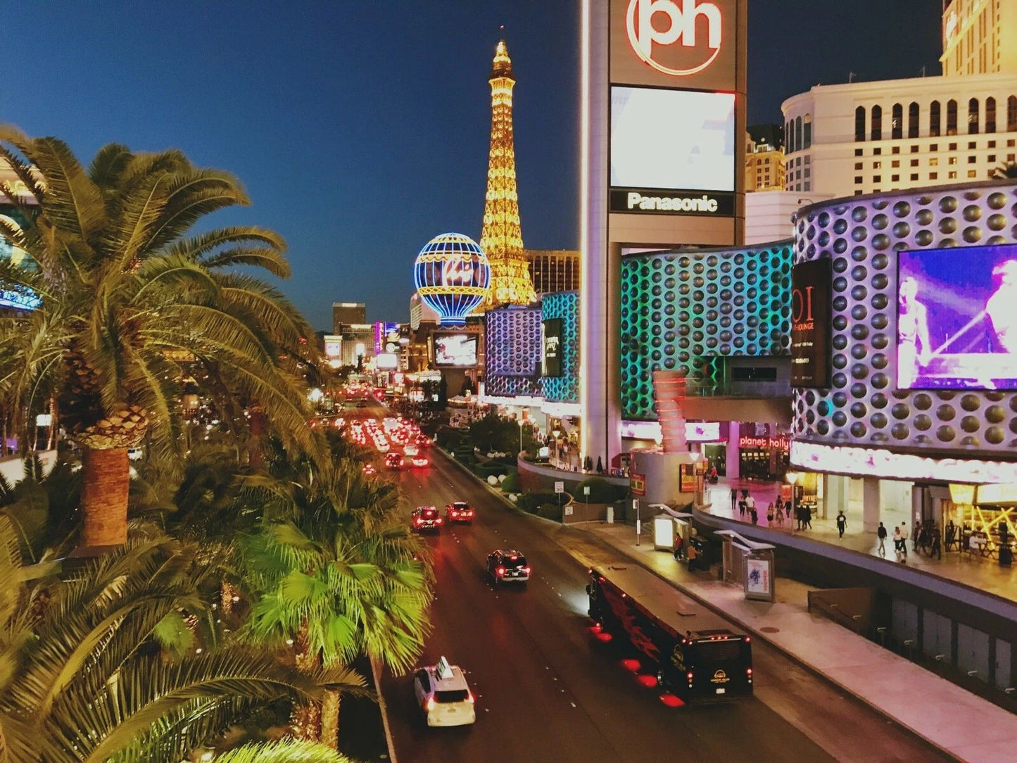 Paris Las Vegas Photo Picture Poster Print Sin City Nevada Eiffel Tower Casino