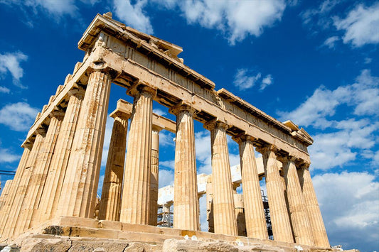 Parthenon Ancient Temple Athens Greece Art Wall Decor Jigsaw Puzzle