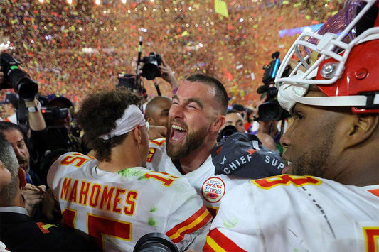 Patrick Mahomes Travis Kelce Kansas City Chiefs Footballer Jigsaw Puzzle