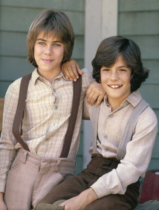 Patrick & Matthew Laborteaux Little House Prairie Magnet Picture Reprint 5 X 7
