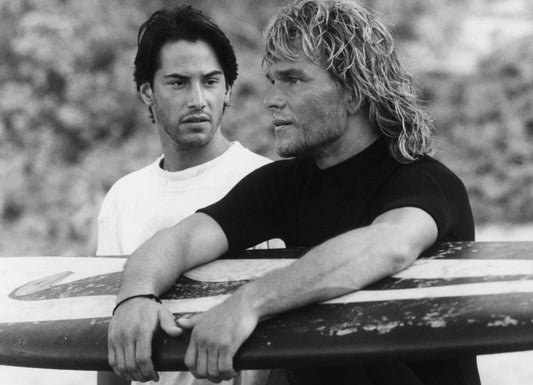 Patrick Swayze & Keanu Reeves Point Break Classic Movie Photo Picture