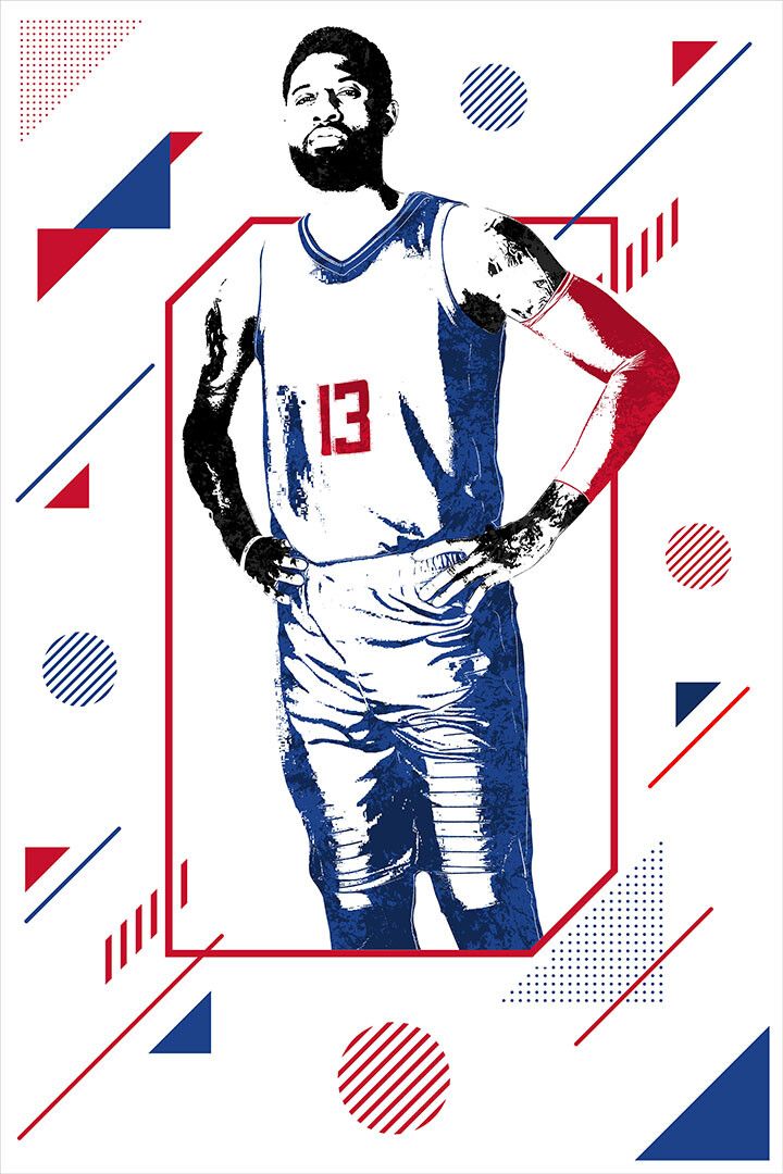 Paul George American Basketball Player Sports Jigsaw Puzzle