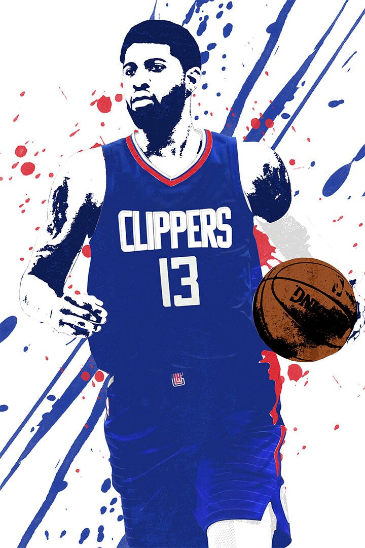 Paul George La Clippers Basketball Player Jigsaw Puzzle