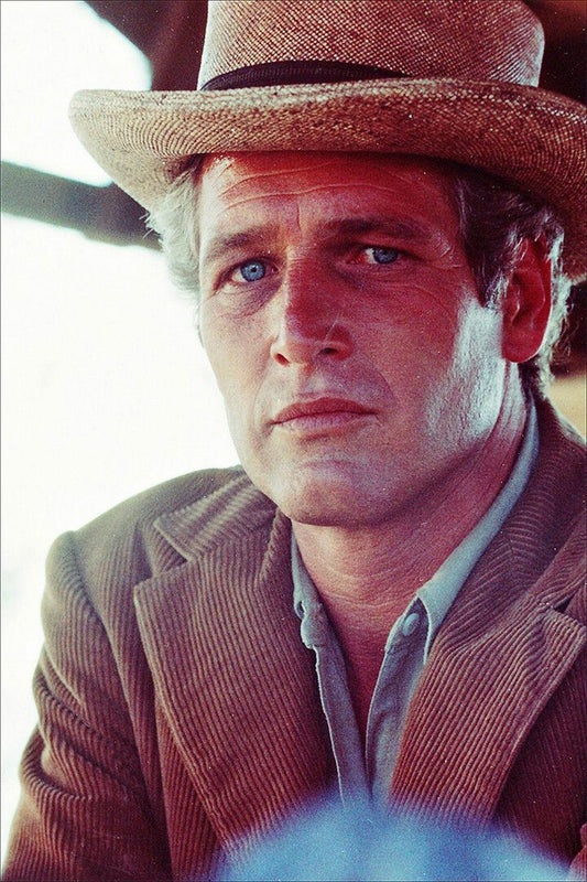 Paul Newman As Butch Cassidy Movie Print Jigsaw Puzzle